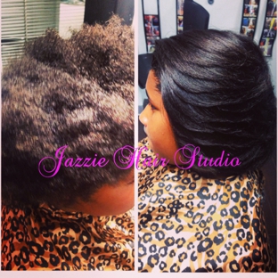 Jazzie Hair Studio - Houston, TX. Silky blow out w/trim