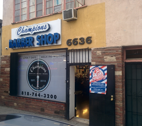 Champions Barbershop - North Hollywood, CA