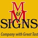 M & M Signs