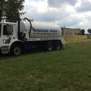 American Waste Septic Tank Service - Greer, SC