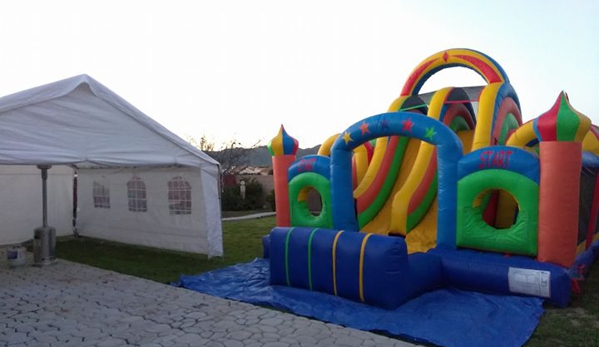 Paludis Jumpers Party Rentals in Moreno Valley - Moreno Valley, CA. double obstacle course jumpers for rent in Riverside CA, Moreno Valley Jumpers, Party Rentals in Murrieta, Jumpers in Moreno Valley CA,