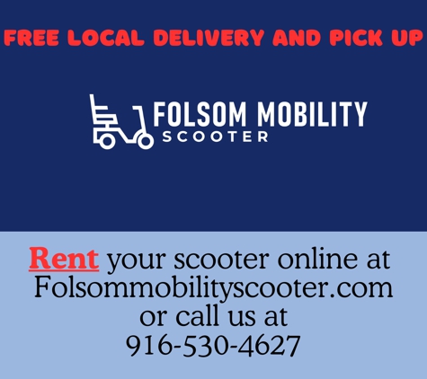 Folsom Mobility Scooter - Folsom, CA. Folsommobilityscooter.com