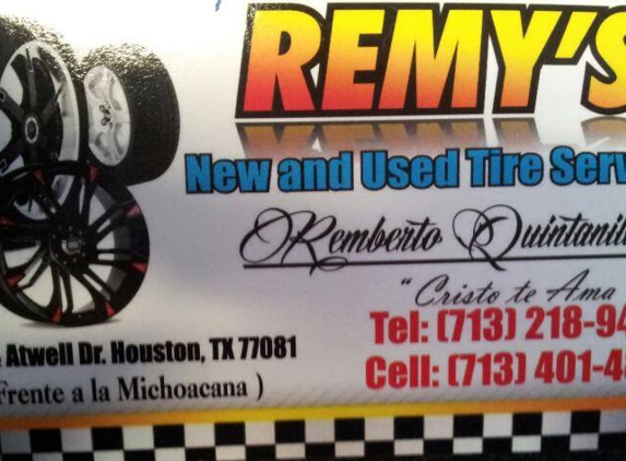 Remy's New & Used Tire Service - Houston, TX