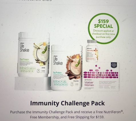 Judy Dubiel, Shaklee Independent Distributor - Scottsdale, AZ. Improve your immunity with Shaklee's Immunity Challenge Pack.