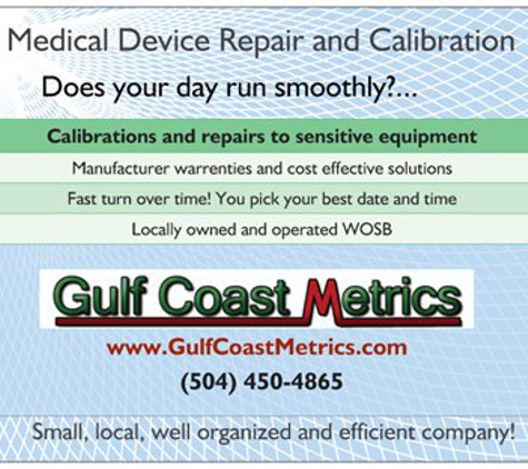 Gulf Coast Metrics - Westwego, LA