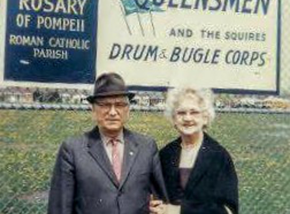 Our Lady of the Rosary Parish - Kenosha, WI. Silvio and Katherine Rugani on Easter Sunday, 1969.