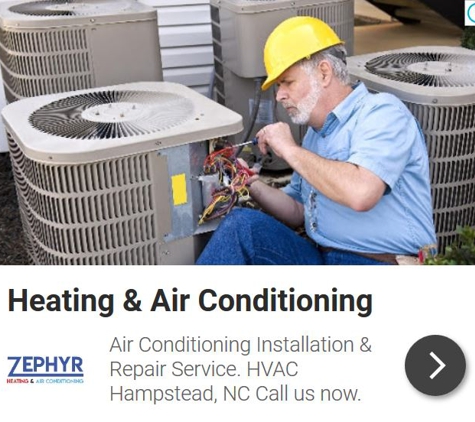 Zephyr Heating and Air Conditioning Inc. - Hampstead, NC