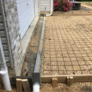 Koppers Quality Waterproofing, Inc. - Bowie, MD. Concrete Driveway Installation, French Drain Installation