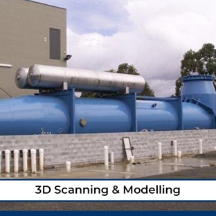 The Engineering Company - Somerset, TAS. Leica RTC360-LT scanning & Autodesk Inventor design.