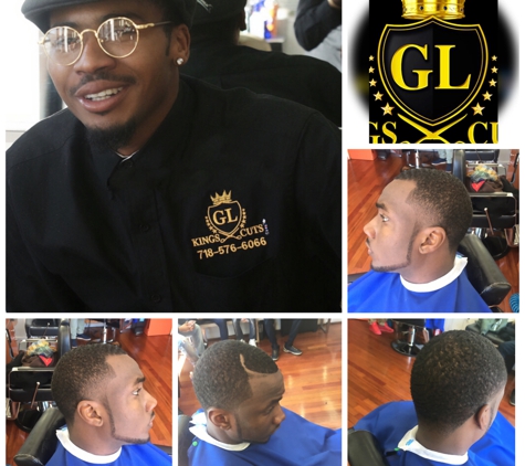 Gl kings cuts - schenectady, NY. GL Kings Cuts Barber Shop  provides professional haircuts of any style and for all hair types. come in today for quality service. Leave like