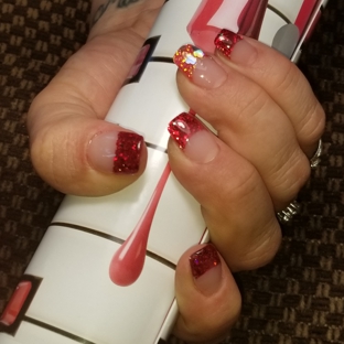 Instyle Nails - Albuquerque, NM. Pink & Shimmer Tip