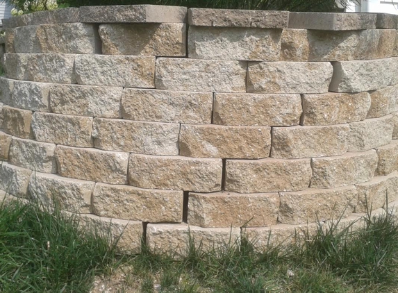 Platinum Outdoor Concepts - Lenexa, KS. 6 months later, the wall is starting to collapse