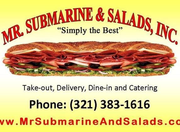 Mr. Submarine & Salads, Inc - Titusville, FL