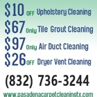 Steam Carpet Cleaning Pasadena TX