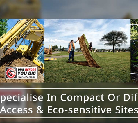 Sunshine Coast Mini Excavator Hire - Little Mountain, QLD. We Specialise In Compact Or Difficult Access & Eco-sensitive Sites