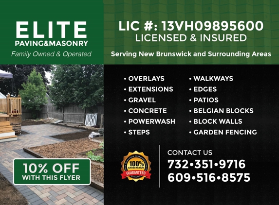 Elite Paving & Masonry