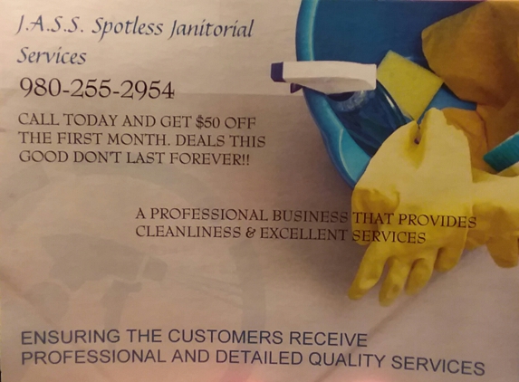 J.A.S.S. Spotless Janitorial Services - Concord, NC