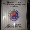 Master Paes World Class Martial Art gallery