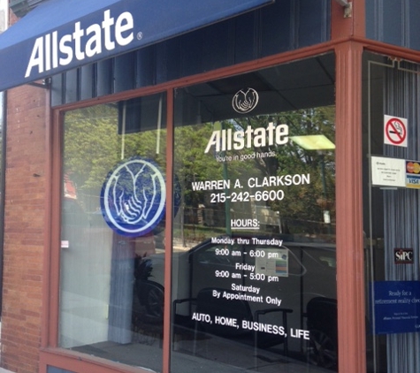 Allstate Insurance: Warren A Clarkson - Philadelphia, PA