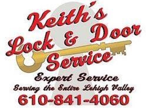 Keith's Lock & Door Service - Coopersburg, PA