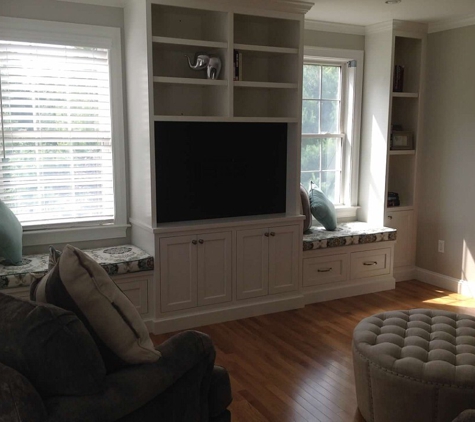 Custom Woodworking Co - Norfolk, MA. Thrilled with our top quality custom cabinets.