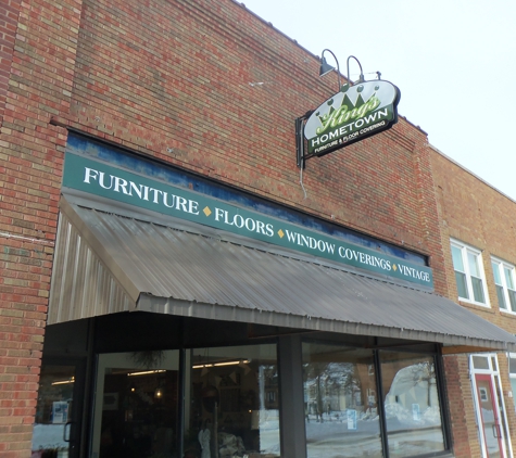 Kings Hometown Furniture and Floorcovering - Ackley, IA. Our Store Front!  Downtown Ackley