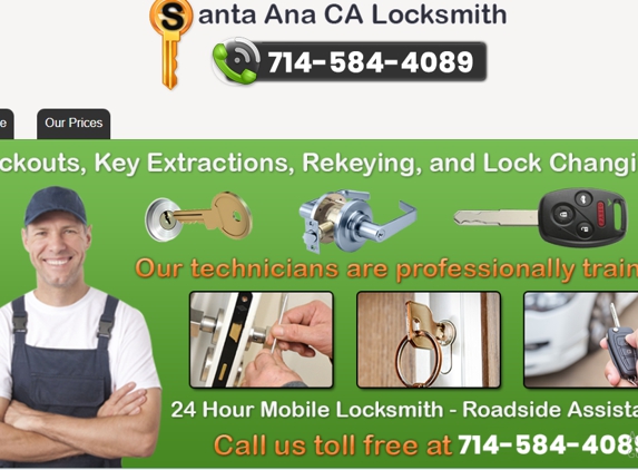 Santa Ana CA Locksmith - Santa Ana, CA