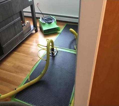 SERVPRO of Tarzana/Reseda - Woodland Hills, CA. Floor drying system by SERVPRO of Tarzana/Reseda