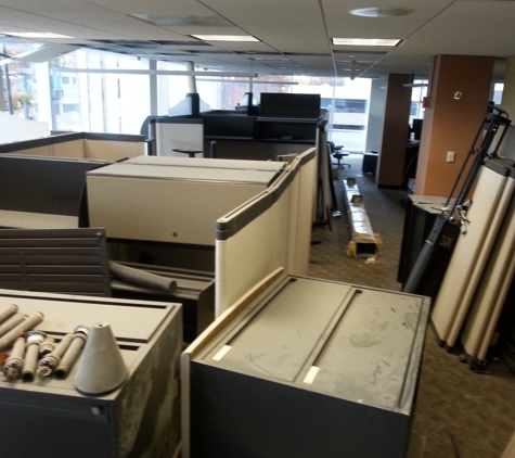 Pack Rat Hauling - Purcellville, VA. Clean up office furniture, files and more.