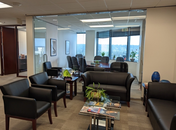 MDK Law - Bellevue, WA. Front Reception Area and Large Conference Room