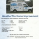 Weathertite Home Improvement