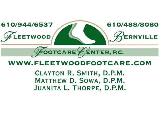Fleetwood Foot & Ankle Center PC - Fleetwood, PA