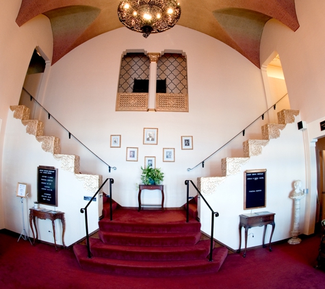 Albert Brown Mortuary - Oakland, CA. Grand Staircase in Lobby.