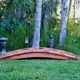 Handcrafted Redwood Garden Bridges