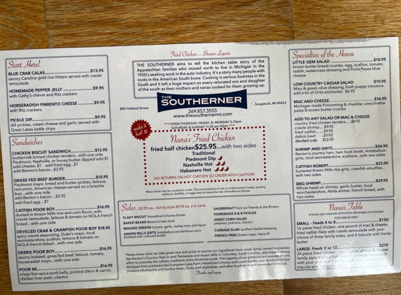 The Southerner - Saugatuck, MI