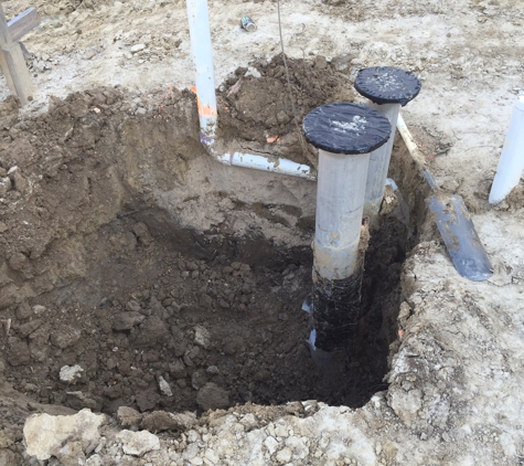 Excavation Solutions LLC - Zachary, LA. Commercial footings job.