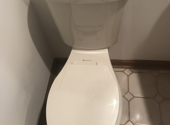 A-Plus Plumbing and Appliance Installations - Columbus, OH. Installed new water efficient toilet