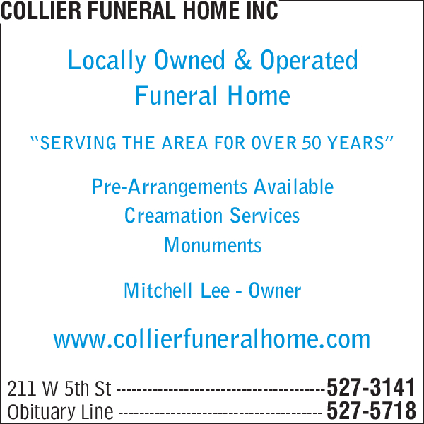 Collier Funeral Home Inc 211 W 5th St, Benton, KY 42025 - YP.com