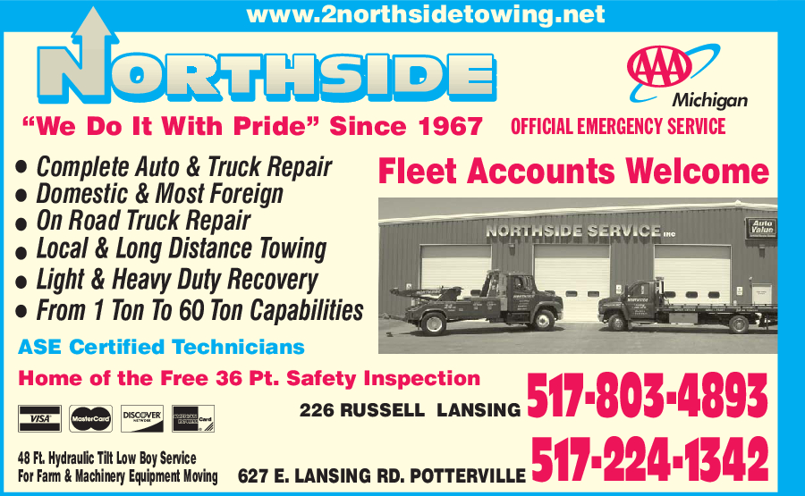 Northside Towing & Service 226 Russell St, Lansing, MI 48906 - YP.com