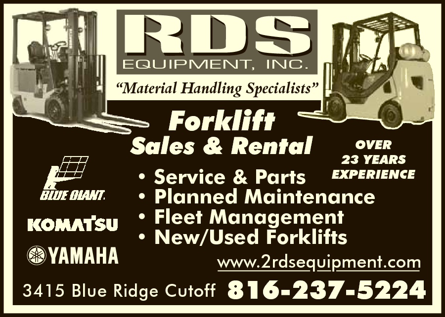 Rds Equipment Inc 3415 Blue Ridge Blvd Independence Mo 64052 Yp Com