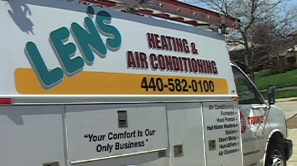 Len's Heating & Cooling - Ventilating Contractors