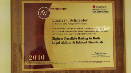 Charles J Schneider - Bankruptcy Law Attorneys
